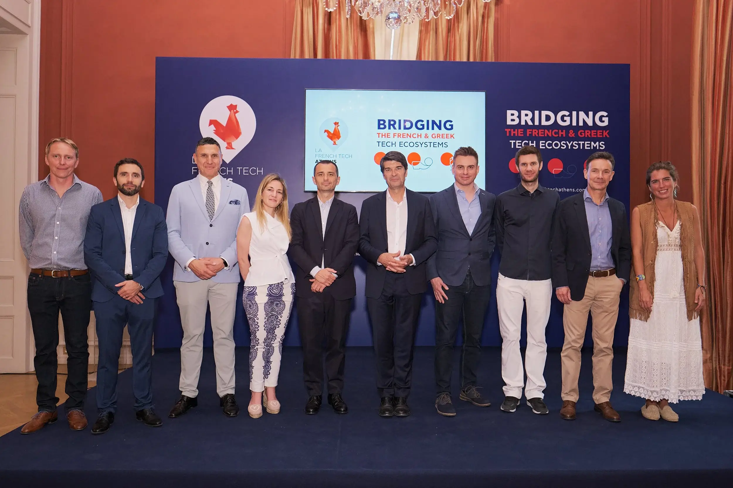 French Tech Athens team